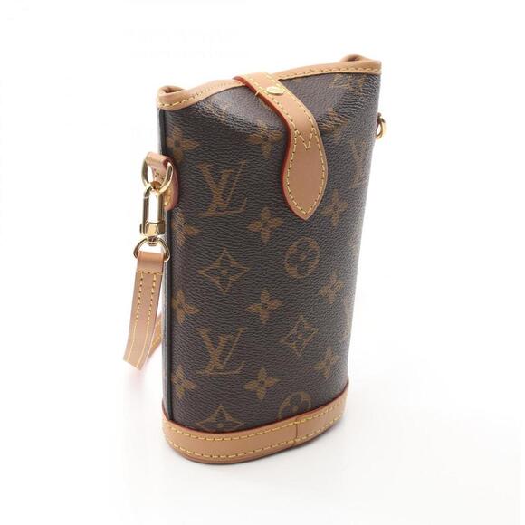 LOUIS VUITTON Brown Monogram Leather Shoulder Bag - Picture 3 of 9